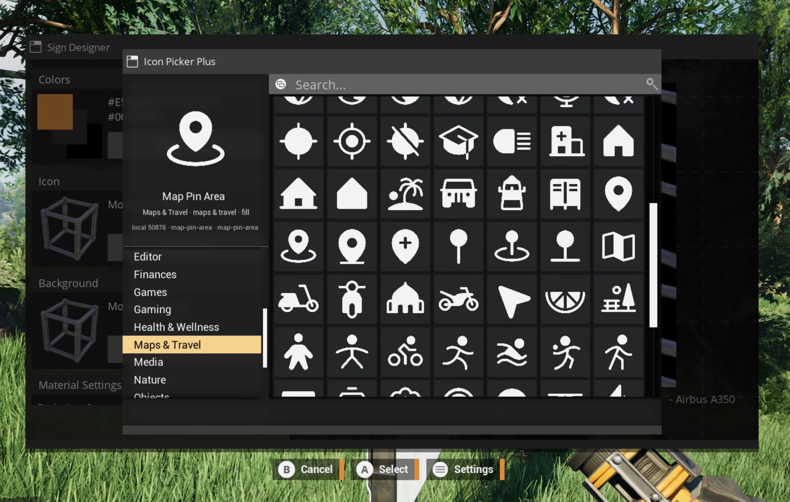 Icon Picker Plus Modal
